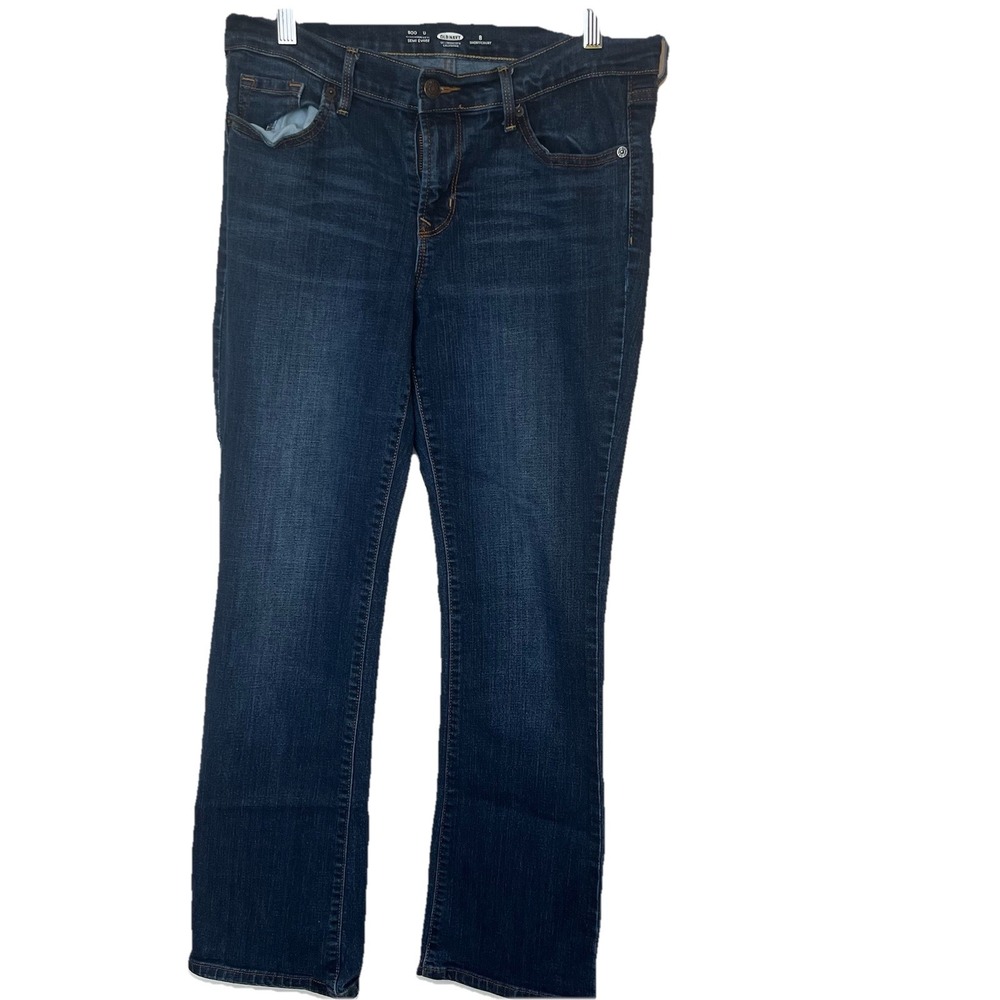 OLD NAVY Bootcut Stretch Denim Jeans Tag Size 8 Short